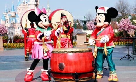 Shanghai Disneyland. The trip will visit 12 Disney resorts in six countries.