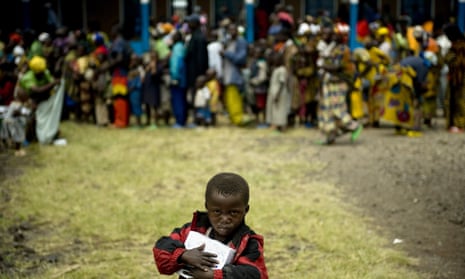 A child in Goma, DRC