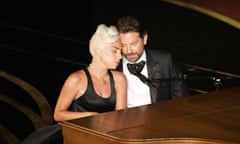 Lady Gaga and Bradley Cooper get close