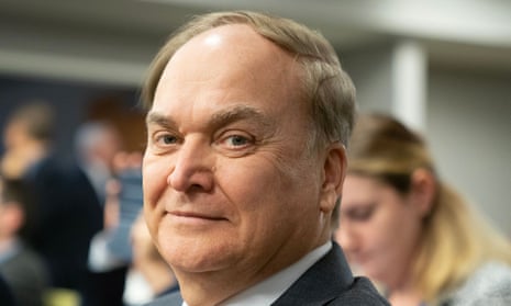 Russian ambassador to the US, Anatoly Antonov. ‘Strikes on this territory are considered by us as an attack on any other region of the Russian Federation.’