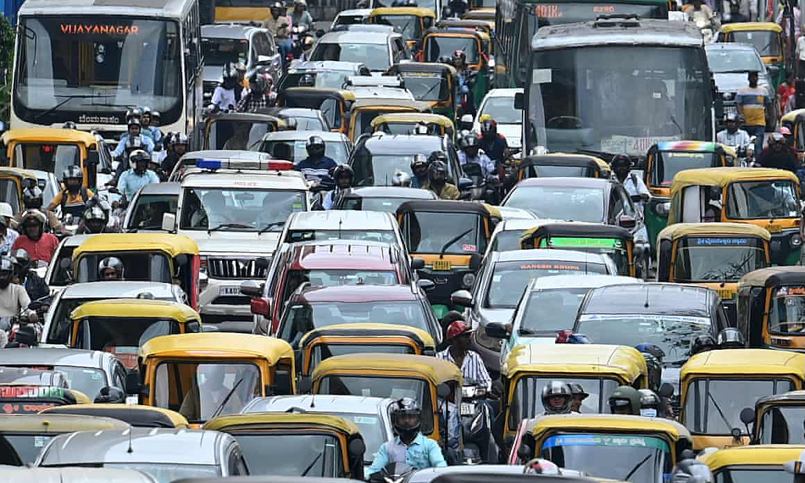 a traffic jam