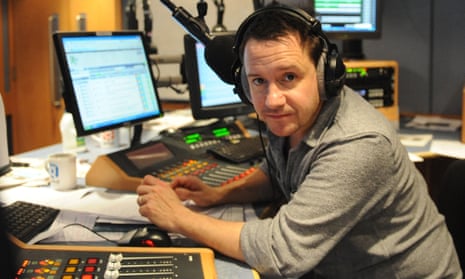 Jon Holmes, as the presenter on BBC Radio 4’s The Now Show.