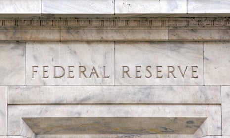 The Federal Reserve building in Washington, as policymakers set US interest rates