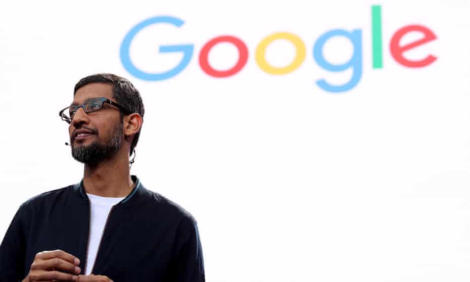 Google’s CEO, Sundar Pichai. The company has forged a partnership with Ascension, a major hospital chain.