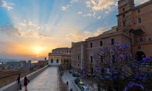 Sunset from St Remy bastion.