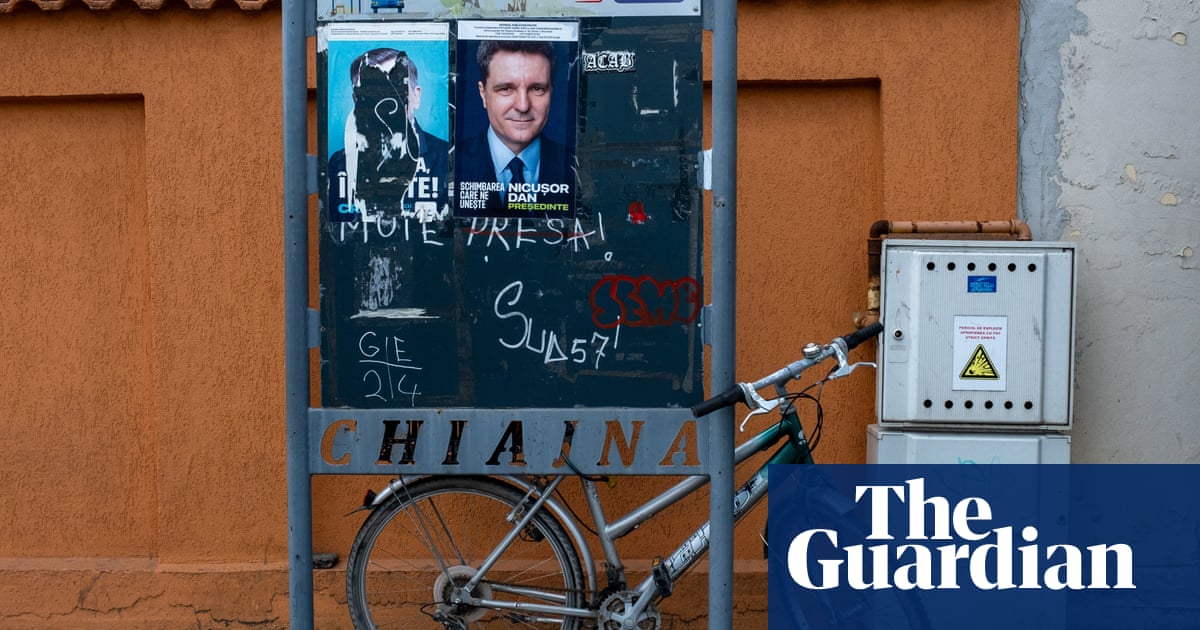 Between a mathematician and a Trump-loving hooligan': Romania's stark presidential choice