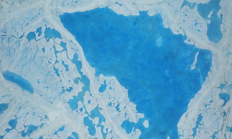 Nasa image of sea ice
