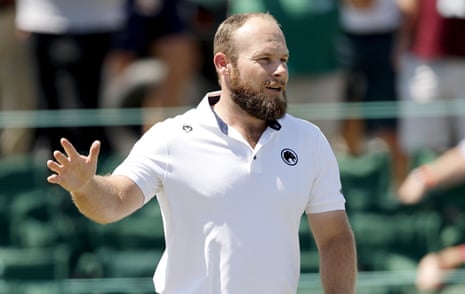 टायरेल हैटन अपने दूसरे दौर के बाद