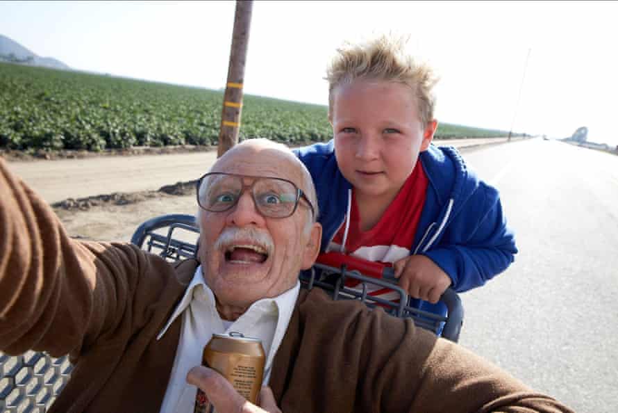 Johnny Knoxville and Jackson Nicoll in Bad Grandpa