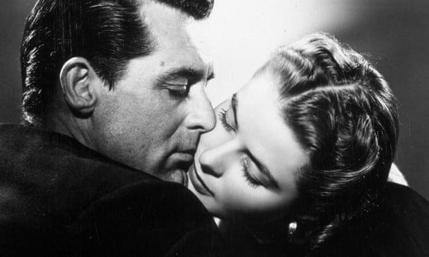 Cary Grant and Ingrid Bergman in Notorious.