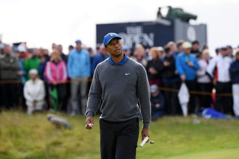 Not going so well for Woods, +6 at the turn home.