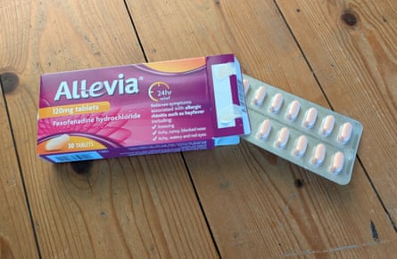 Allevia hay fever medication