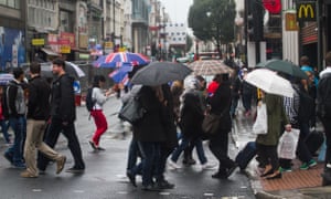 Uk Retail Sales Surge Due To Colder Weather And Halloween Business The Guardian