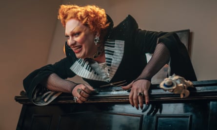 Joyous and ostentatiously random … Maestro (Jinkx Monsoon).