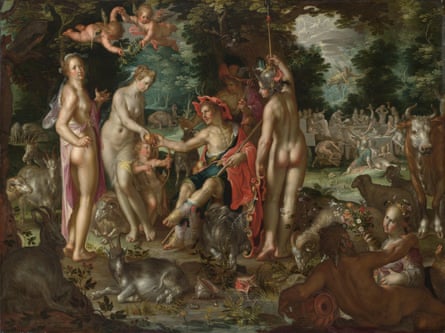The Judgement of Paris by Joachim Wtewael, 1615