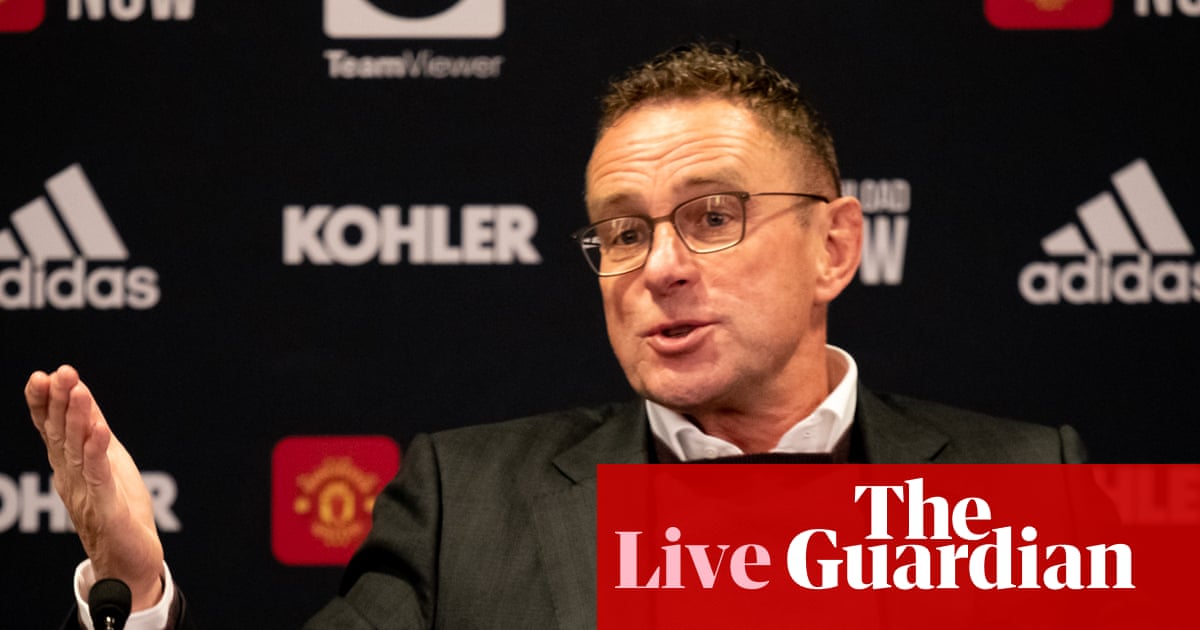 Rangnick ‘could not turn United down’: weekend football countdown – live!