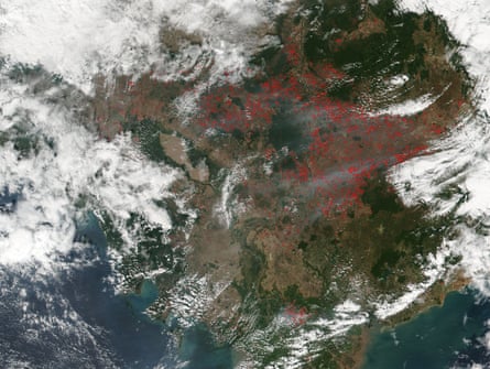 Fires burning throughout Cambodia