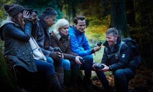 Night visition walkers prepare. Forest Holidays Forest of Dean Night Vision