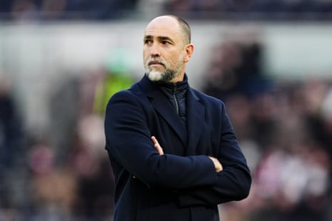 Igor Tudor during the match between Tottenham and Arsenal