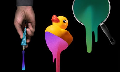 Forever chemicals sluff off a glue stick, a frying pan and a rubber duck