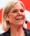 Magdalena Andersson of the Swedish Social Democratic party.