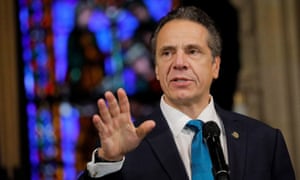Andrew Cuomo made his remarks at the Riverside Church in Manhattan on Sunday.
