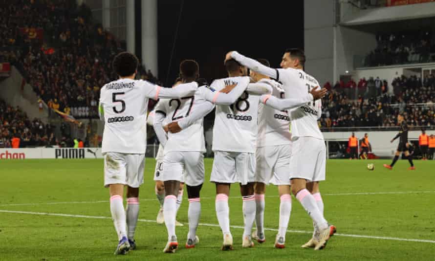 PSG escaped from Lens with a point.