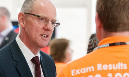 Nick Gibb, the minister for school standards, says the gap between disadvantaged pupils and their peers has decreased over the last eight years.