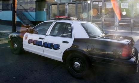 Los Angeles police car