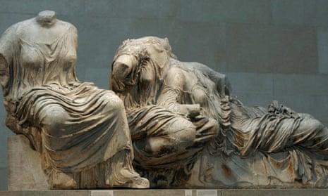 A section of the Parthenon marble sculptures brought to the British Museum, London, in the early 19th century. Ian Jenkins oversaw them and dealt with public discussion they gave rise to.