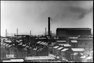 Mill Chimneys, Bradford,1970s