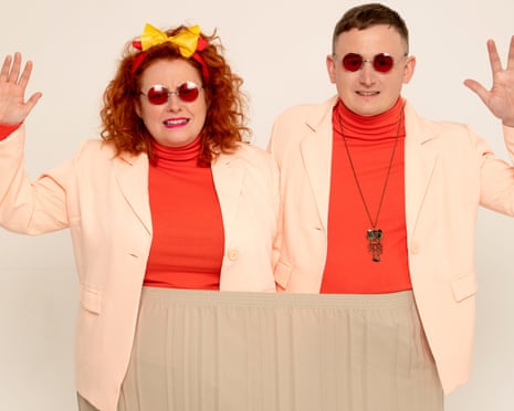 Amy Gledhill and Chris Cantrill AKA The Delightful Sausage