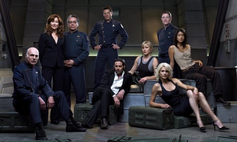 The cast of Battlestar Galactica