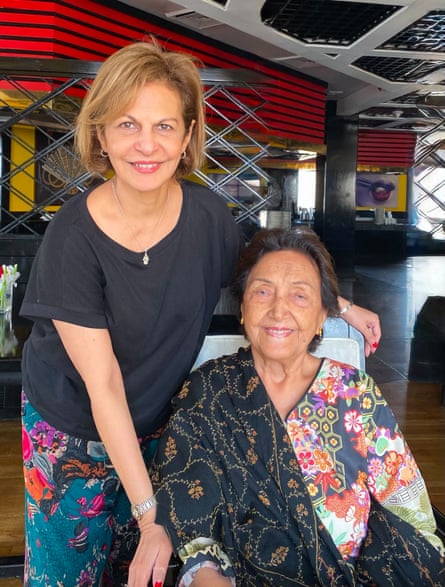Shada Islam and her mother
