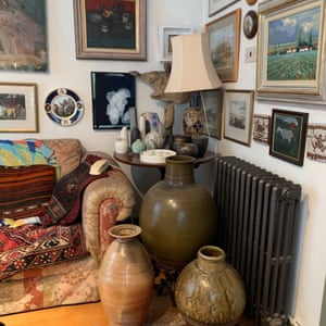 How leading UK ceramics collection ended up in London 4 ‘They allow me to live with them’ … ceramics on every surface of the east London flat