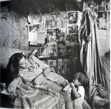 A mother and her son in their tarpaper house, by Wendy Ewald