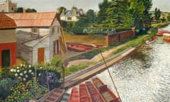 View from Cookham Bridge (1936) by Stanley Spencer.