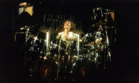 Neil Peart of Rush performs in London in 1978.