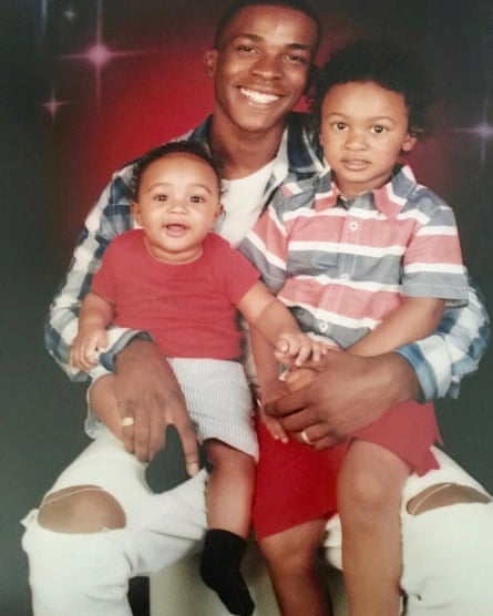 Stephon Clark with his two sons.