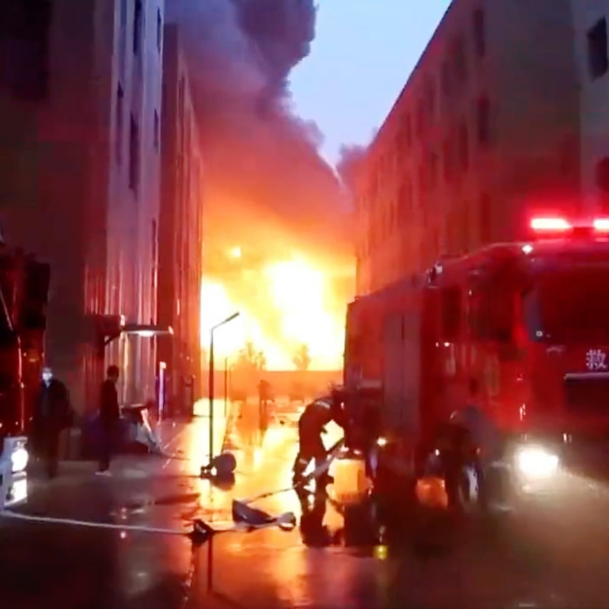 Dozens dead in factory fire in Chinese city of Anyang – state media | China | The Guardian