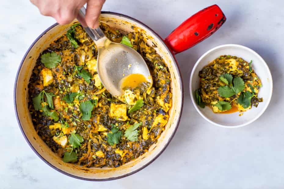 How To Turn Cooked Spinach Into Saag Paneer Recipe Food The Guardian How To Turn Cooked Spinach Into Saag Paneer Recipe Food The Guardian