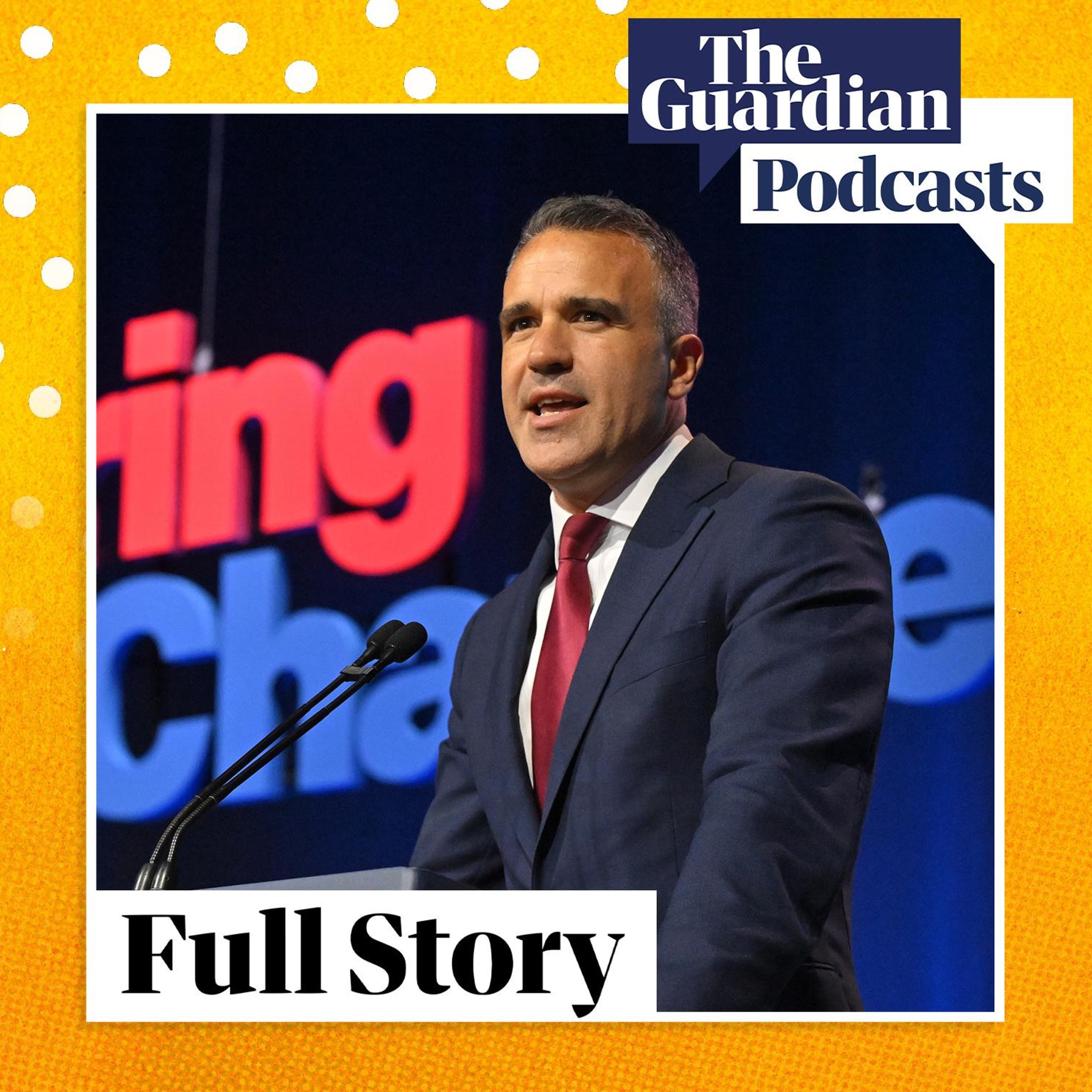 SA premier Peter Malinauskas at the ALP national conference — Full Story cover