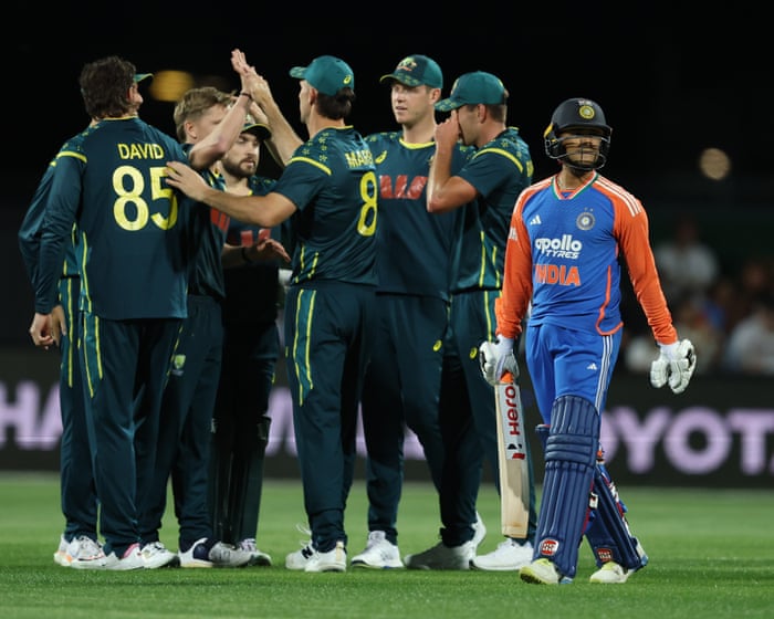 Australia v India: third men’s Twenty20 international – live