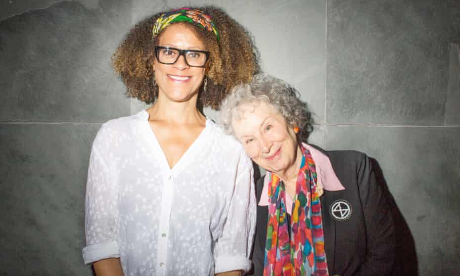 Joint 2019 Man Booker winners Bernardine Evaristo (left) and Margaret Atwood.