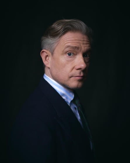 Portrait of Martin Freeman looking distinguished