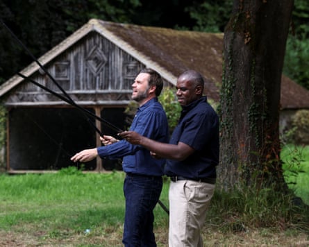 David Lammy fishing with JD Vance at Chevening