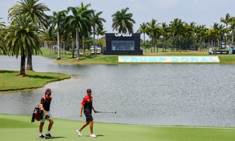 Welcome to Trumpworld: LIV Golf cashes in at Doral as Masters looms | Ewan Murray