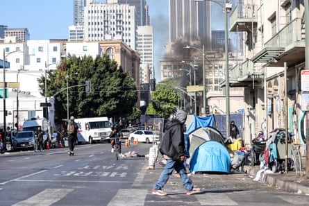 Homelessness in Los Angeles has skyrocketed in recent years.