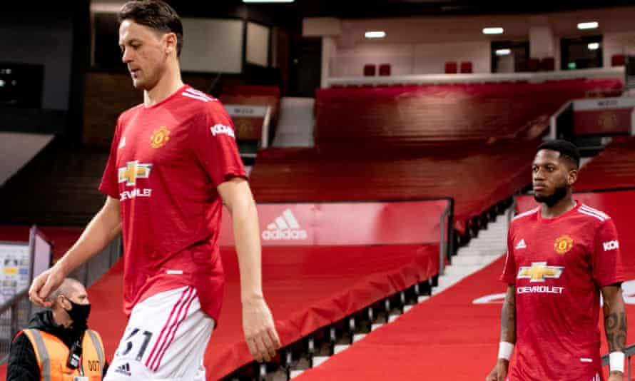 Nemanja Matic (left) and Fred (right) made United’s job harder.