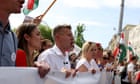 Tens of thousands protest in Hungary against Viktor Orbán’s government